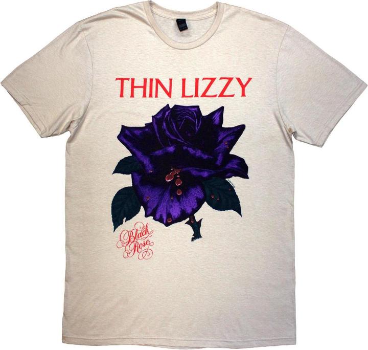 Thin Lizzy Black Rose TShirt
