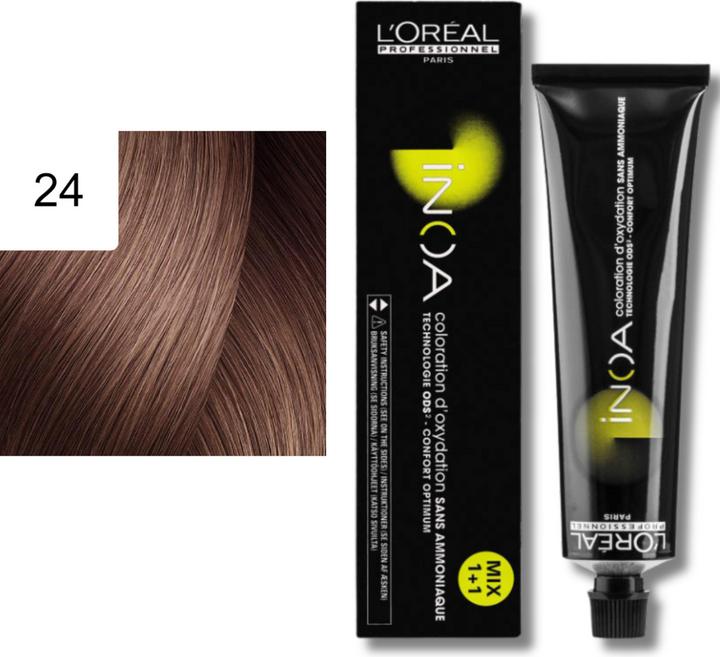 Actual product image L'Oréal Professionnel Inoa (24 Garnet Bronze)