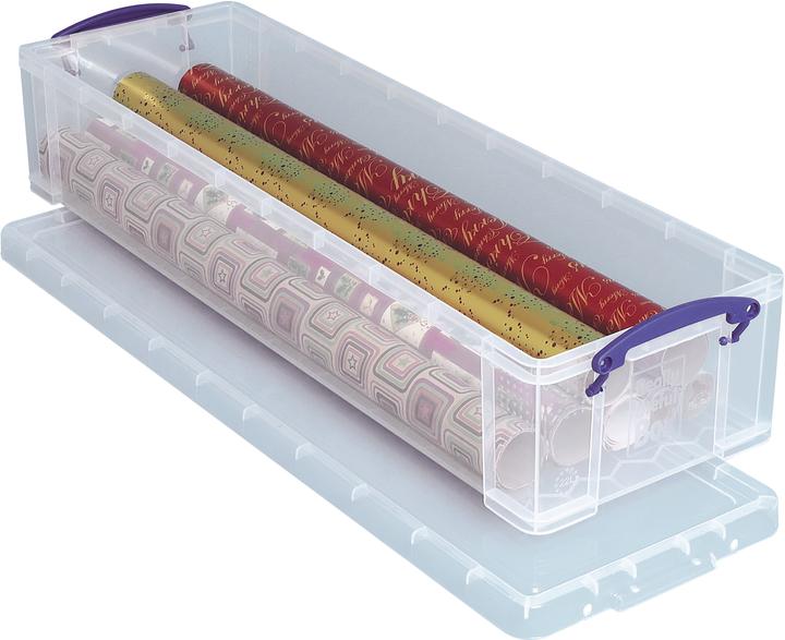 Actual product image Really Useful Box Box rangement 22l av.compar.4l (25.5 x 15.5 x 80 cm, 22 l)