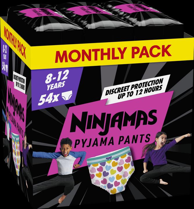 Produktbild Pampers Ninjamas (Gr. L, Monatsbox, 54 Stück)