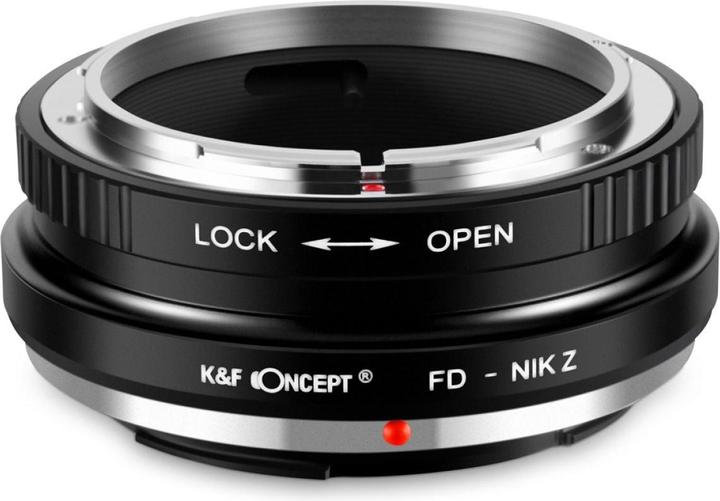 K&F Concept High Precision lens adapter, matte paint, orange, PK-E IV PRO
