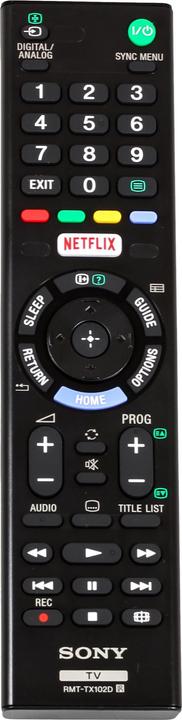 Image du produit Sony Rmt-Tx102d (Télécommande spécifique à l'appareil, Infrarouge)