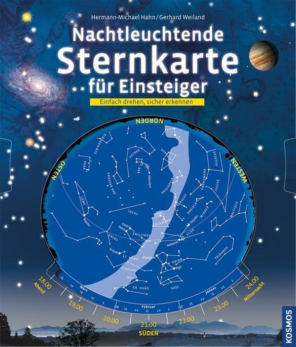 Produktbild Nachtleuchtende Sternkarte für Einsteiger (Deutsch, Gerhard Weiland, Hermann-Michael Hahn)