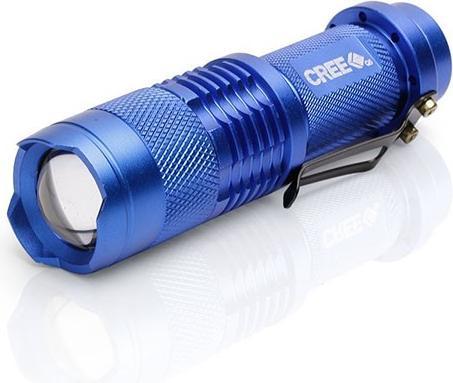 Actual product image JTI LED torch CREE Ultrafire - Blue (13.40 cm, 300 lm)