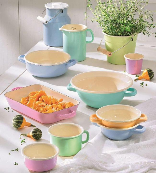Actual product image Riess 0036-6 (14 cm, Pot, Enamel)