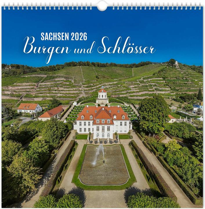 Produktbild Kalender Burgen und Schlsser Sachsen 2026 (30 x 30 cm, Deutsch)
