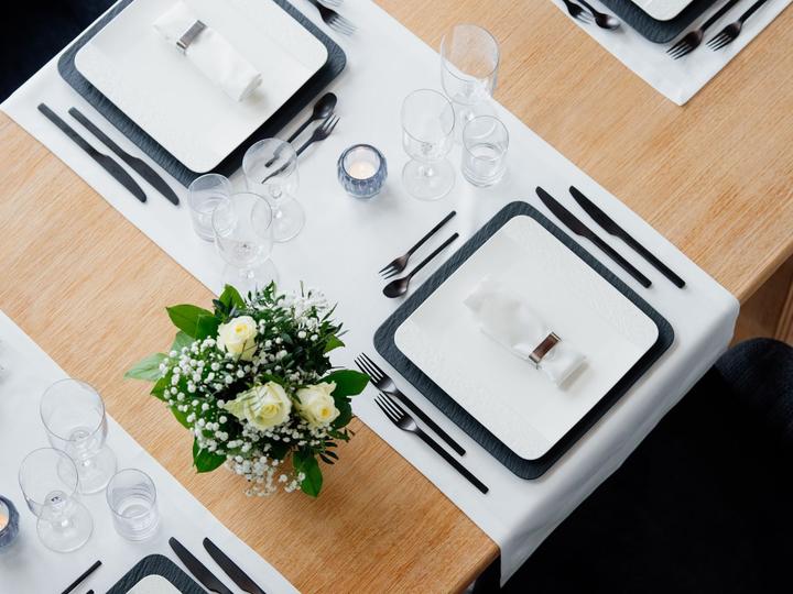 Image du produit Villeroy & Boch Plat de service carré/assiette gourmet Manufacture Rock blanc
