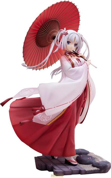 Actual product image AliceGlint Senren Banka PVC Statue 1/7 Yoshino Tomotake Limited Edition 28 cm