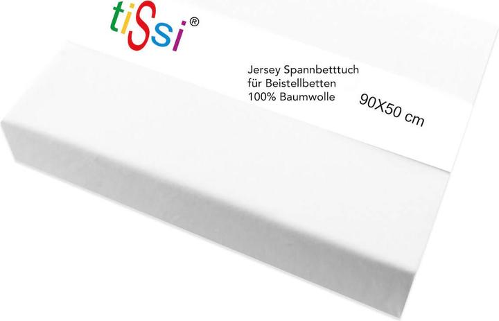 Tissi MAXI BOXSPRING Spannbetttuch Beistellbett 90x50 (90 x 50 cm)