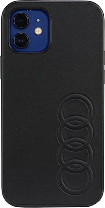 Image du produit Audi Étui rigide en cuir synthétique pour iPhone 11 Pro 5.8" czarny/black AU-TPUPCIP11-TT/D1-BK (Apple iPhone 11 Pro)