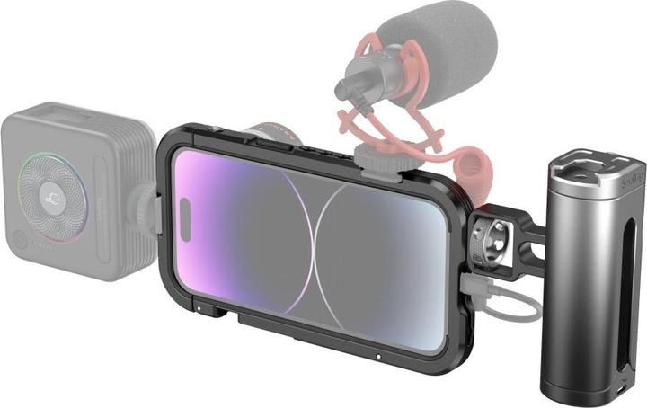 Image du produit SmallRig 4100 Kit Cage Vidéo Mobile (Portable simple) pour iPhone 14 Pro