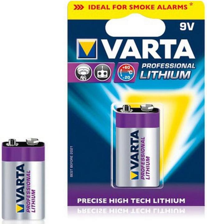 Produktbild Varta ULTRA Lithium (1 Stk., 9V Block, 1200 mAh)