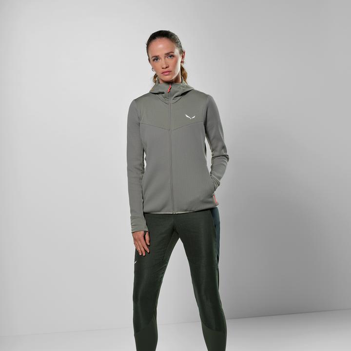 Immagine prodotto Salewa Giacca da donna Puez Waffle Hybrid PL con cappuccio (38, 44)