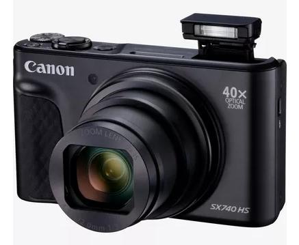 Actual product image Canon SX740 HS Digital Camera, black (4.3 - 172 mm, 21.10 Mpx)