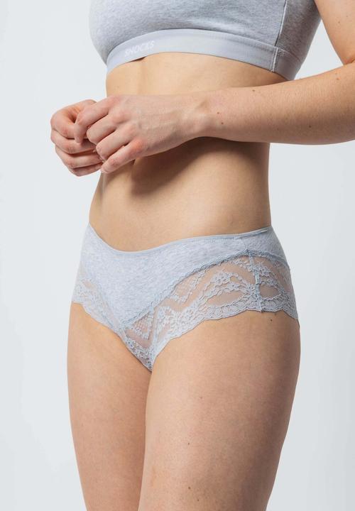 Actual product image Snocks Hipster Panties mit Spitze (S, pack of 3)