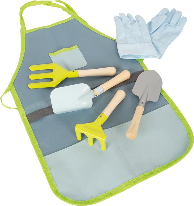 Actual product image small foot Garden apron with garden tools