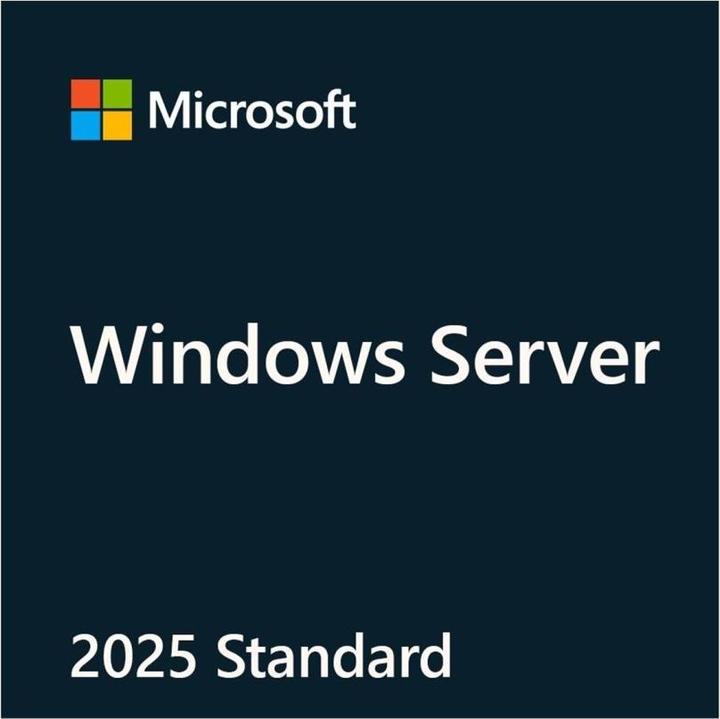 Actual product image Microsoft Windows Server Standard 2025 (EN) (1 User, unlimited)
