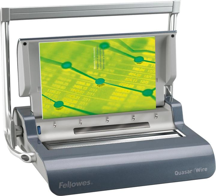 Fellowes Drahtbindegerät Quasar Wire 130 Seiten (Drahtbindung)