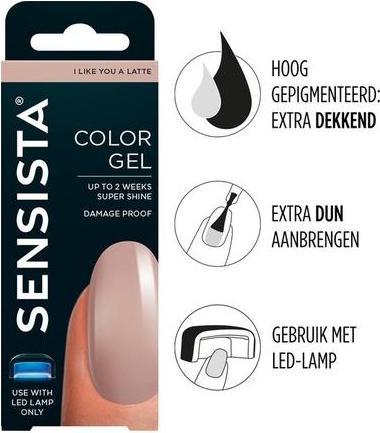 Immagine prodotto Sensista Color Gel I Like You A Latte - Nude