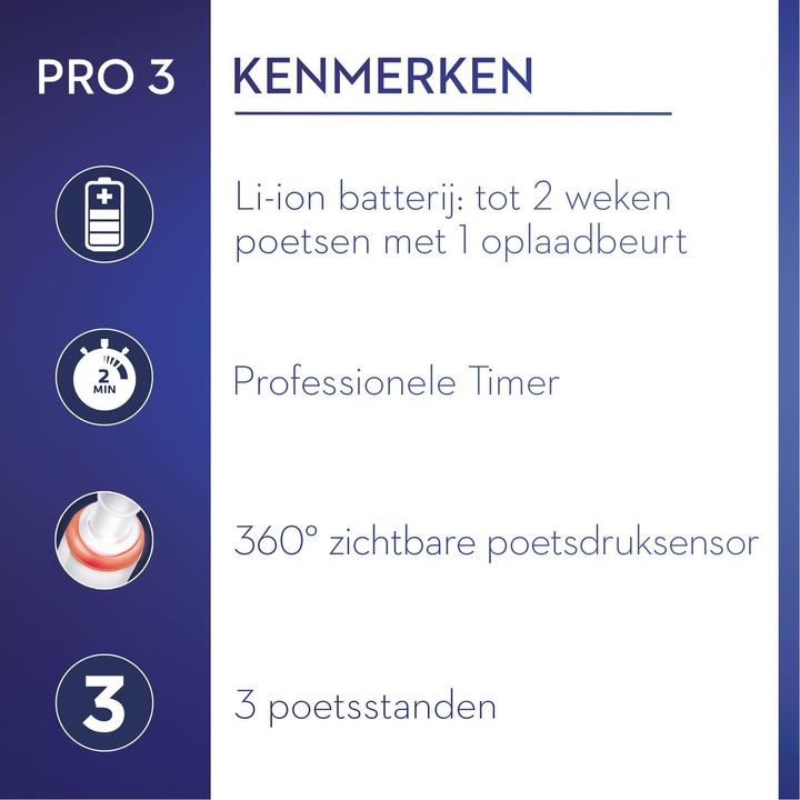 Produktbild Oral-B Pro 3 3000 (Oszillierende Zahnbürste)