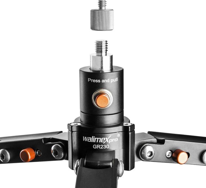 Produktbild Walimex pro pro Ground Rocker GR230 Bodenstativ und Standspinne (Metall, Kunststoff)