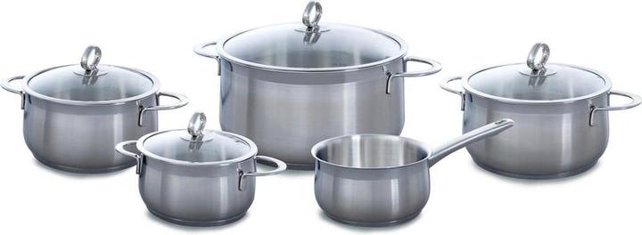 Image du produit BK Excellent kit de dépannage 5 pièces (Ensemble de casseroles et de poêles de cuisson, Acier inoxydable)