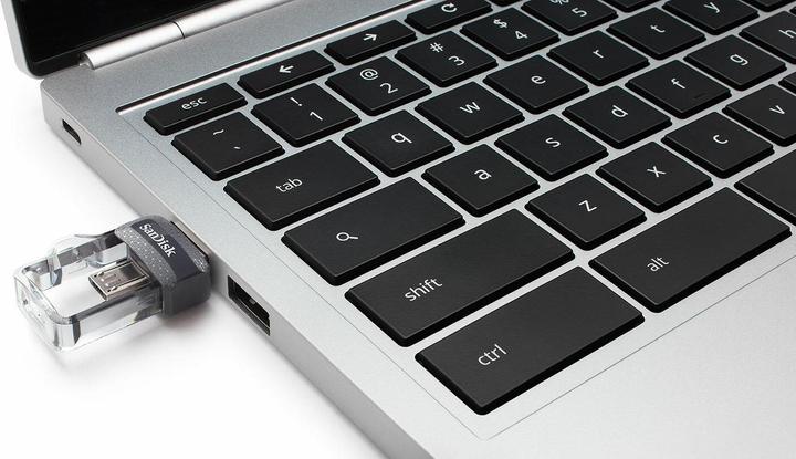 Actual product image SanDisk Ultra Dual Drive M3.0 (128 GB, USB-A)