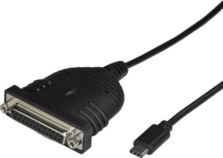 Actual product image StarTech USB-C to Parallel Printer Cable - USB to DB25 - Printer Cable Adapter - USB C Printer Cable - Bus (1.83 m, Parallel (printer))