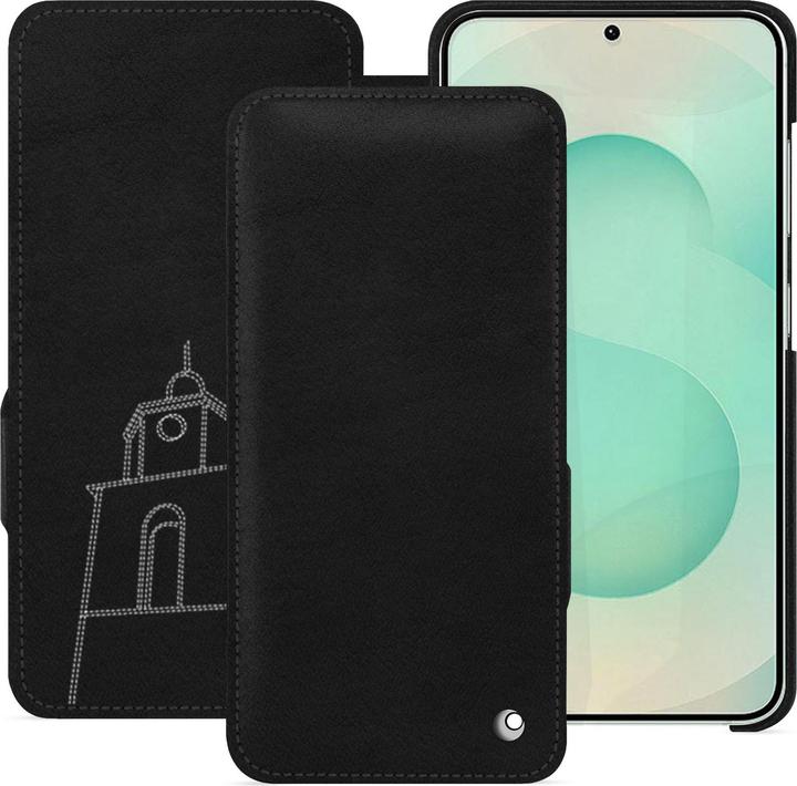 Actual product image Noreve Horizontal leather flap shell (Samsung Galaxy S25+)