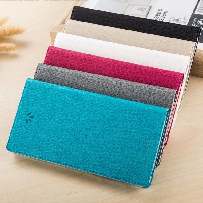 Produktbild MU Classic Business Style Leder Hülle (Sony Xperia XZ1)