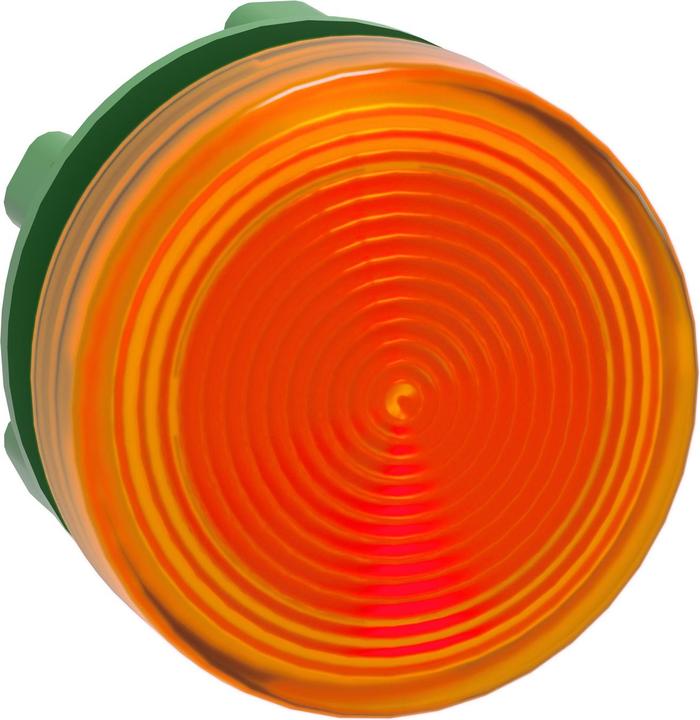 Actual product image Schneider Electric Indicator lamp, Ř 22, round, spherical cap, yellow ZB5AV053S