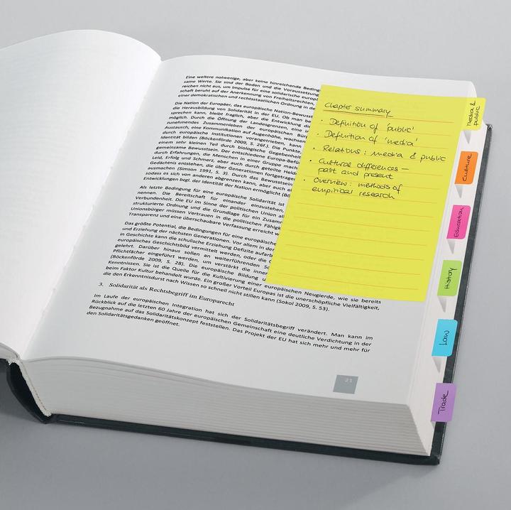 Image du produit Sigel Notes de tabulateur (100 x 148 mm)