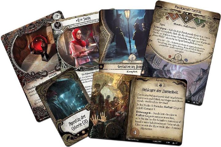 Produktbild FFG FFGD1170 - Arkham Horror: Die scharlachroten Schlüssel, Kartenspiel (DE Kampagnen-Erweiterung) (Deutsch)