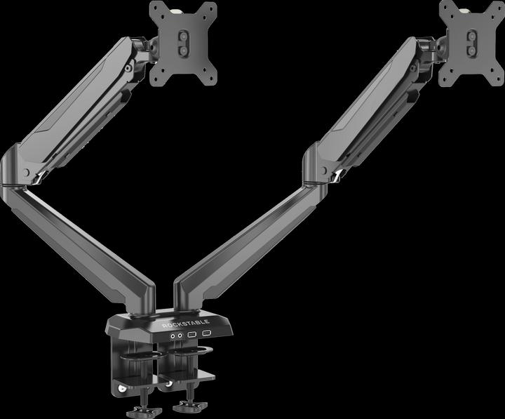 Rockstable Prof. Double USB Schwarz (Tisch, 32")