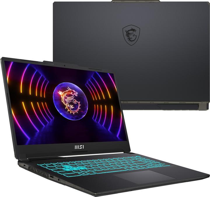 Immagine prodotto MSI Cyborg 15 A13VE-1005 i5 16 N bk DOS (15.60", Intel Core i5-13420H, 16 GB, 512 GB, DE)