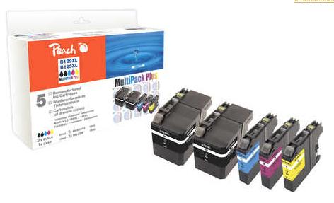 Actual product image Peach Brother LC-129XL/125XL Multi+ (M, C, Y, FC)