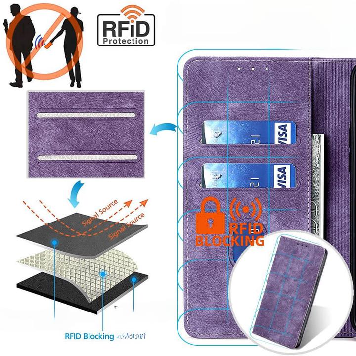 Productafbeelding Cover-Discount Honor 90 - Hoes met RFID-blokkeringsmiddel violet (Eer 90)