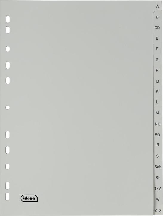 Idena Plastic index A4 A to Z 20 pieces