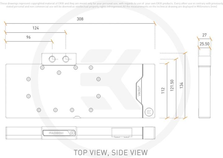 Immagine prodotto EKWB EK QuanVec² RX 7900 XTX D-RGB Ni+Ac 3831109902707