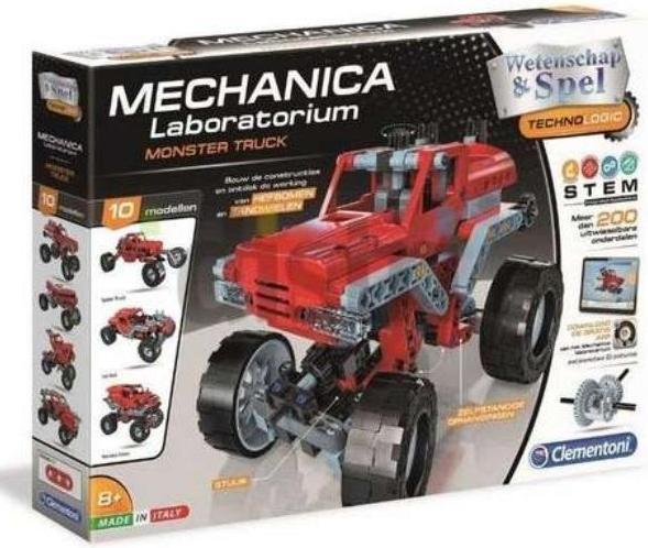 Actual product image Clementoni Monster Truck Mechanics Lab Building Kit