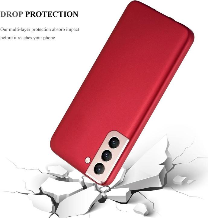 Image du produit Cadorabo Couverture métallique mate TPU (Samsung Galaxy S21 5G)