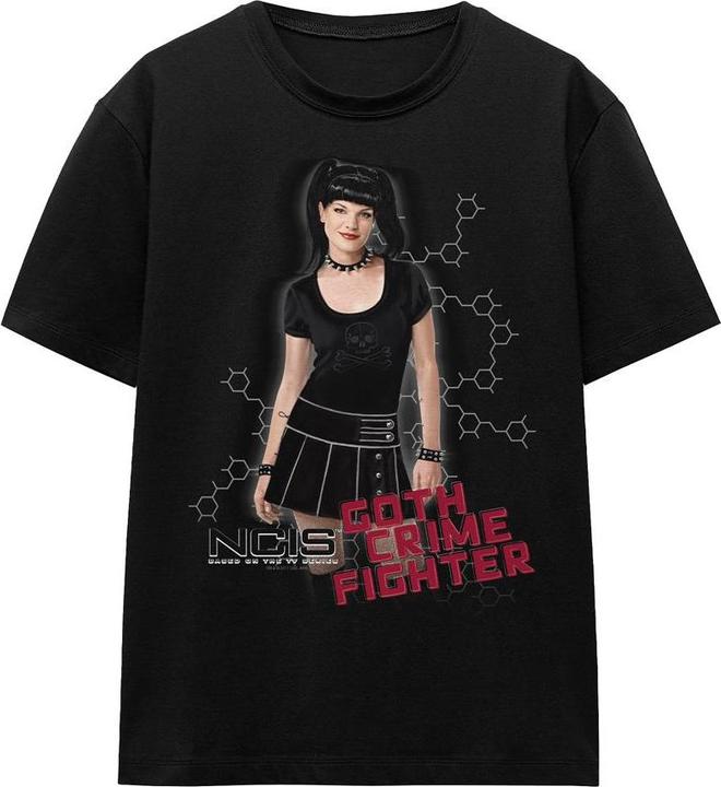 Ncis Goth Crime Fighter TShirt (XL)