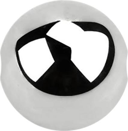 Star Piercing Ball Closure Kugel silber (ohne Messing, Chirurgenstahl 316L)