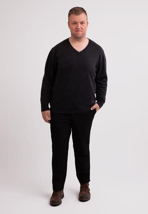 Actual product image Cash-Mere Kaschmir V-Ausschnitt Pullover (4XL)