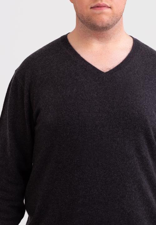 Actual product image Cash-Mere Kaschmir V-Ausschnitt Pullover (4XL)