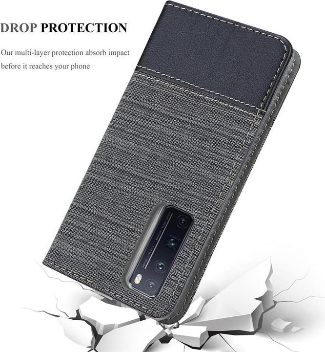 Immagine prodotto Cadorabo Copertina del libro Jeans Optics (Huawei Nova 7 Pro 5G)