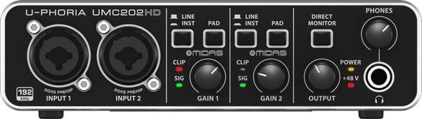 Productafbeelding Behringer UMC202HD audio-interface voor opname (USB)