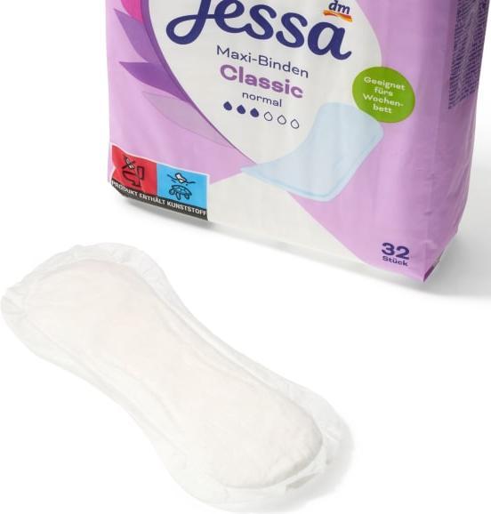 Produktbild dm Jessa Maxi-Binden Classic (Wochenbettbinden)