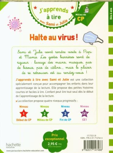 Produktbild Halte au virus! : milieu de CP, niveau 2 (Französisch, Massonaud Emmanuelle, 2020)