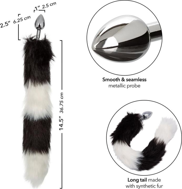 Image du produit CalExotics Running Wild™ Black & White Tail